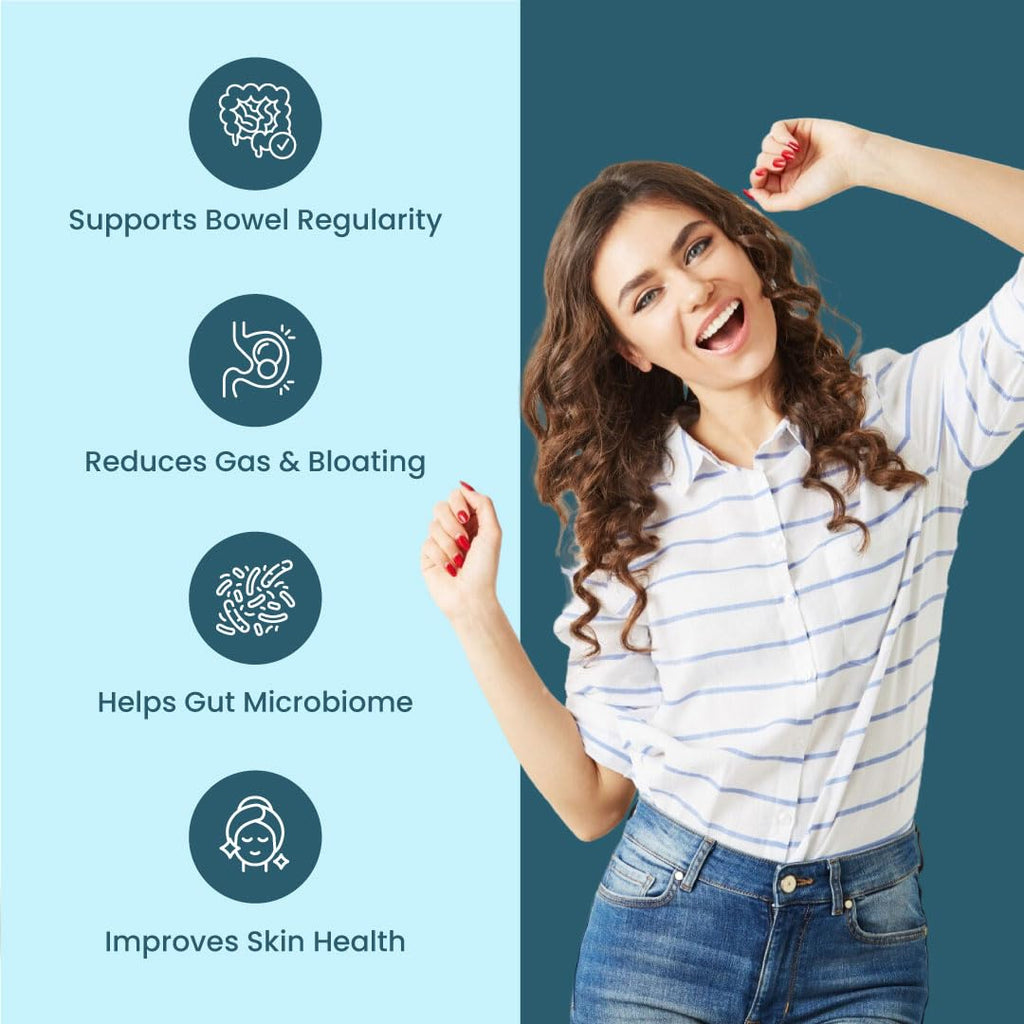 Gut Army Prebiotics & Probiotics | 10 Unique Strains 100 Billion CFU With Inulin | Digestion, Colon Cleanse, Skin Health, Gut Care Supplement for Constipation, Bowel Movement | 60 Capsules By ZEROHARM