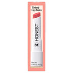 Honest Beauty Moisturizing Vegan Tinted Lip Balm, Antioxidant-Rich, Melon