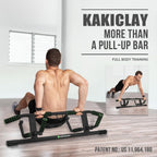 2026 Upgrade Multi-Grip Pull Up Bar with Smart Larger Hooks Technology - USA Original Patent, Designed, Shipped, Warranty