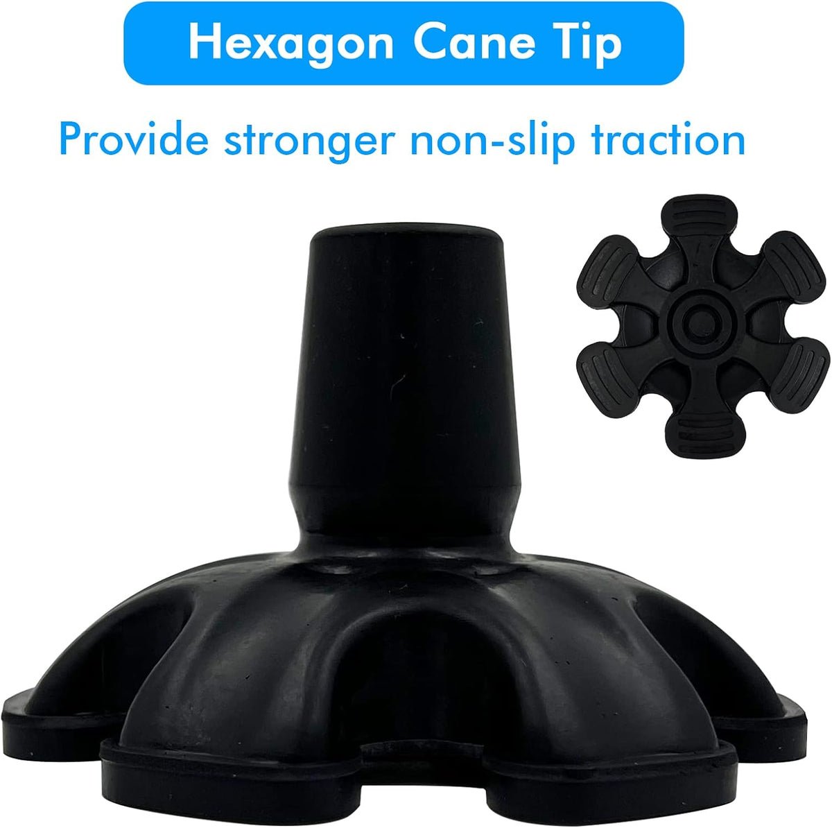 Self Standing 6 Support Feets Base Replacement Walking Canes