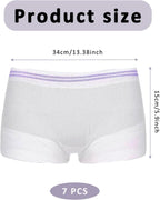 7 Pieces Disposable Panties, Disposable Panties for Women Giving Birth, Disposable Underwear for Women Daily Use, Maternity, Incontinence, Travel, Pregnant Panties