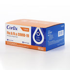 CorDx Flu A/B & COVID-19, At Home 3-in-1 Rapid Test Kit, 25 Tests