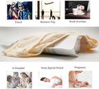Disposable 100% Pure Cotton Underwear Travel Panties High Cut Granny Briefs White/Multicolor (10 Pieces)