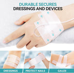Dimora Paper Medical Tape, White, 16 Rolls, 1 Inch x 10 Yards | Hypoallergenic, For Sensitive Skin, Pain-Free Removal, Easy Tear, Waterproof