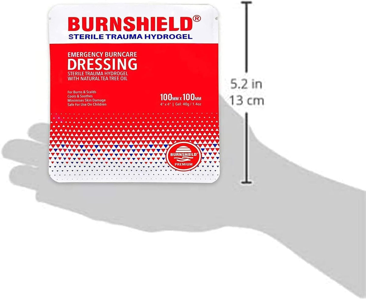 Burnshield 4" X 4" Burn Dressing, Sterile - 6 Count