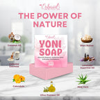 Yoni Soap – pH Balance Feminine Wash for Odor Control & Hydration – Gentle Yet Effective Vaginal Wash for Daily Intimate Hygiene – Natural Cleansing & Moisturizing Vagina Soap for Women, Made in USA
