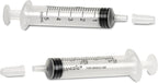 5ml Syringe With Cap (100 Pack) | Oral Dispenser Without Needle, Luer Slip Tip, | Individually Wrapped Medicine Dropper For Infants & Pets