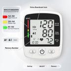 FDA Cleared Blood Pressure Monitor Wrist BP Machine for Home Use
