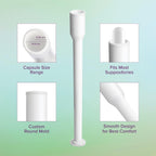 15 Count Vaginal Suppository Applicators