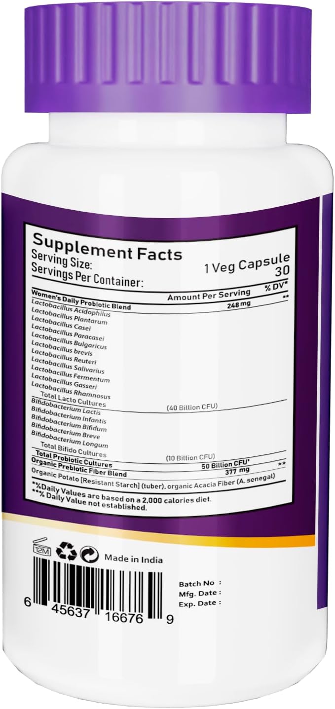 NBL Probiotic Supplements 50 ml 30 capsules