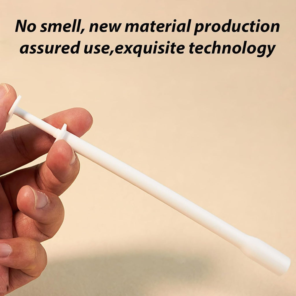 50 Pcs Disposable Vaginal Suppository Applicators Fits Boric Acid Capsules, Pills Tablets - Soft Round Tip, Individually Wrapped Hygienic Insert