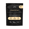 Simple HealthKit At-Home 5-Panel STD Test Kit for Chlamydia, Gonorrhea, Trichomoniasis, HCV & Syphilis - STD HCV Test Kit - Free Follow-Up/Telehealth & High Quality Lab Results