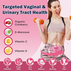ZEBORA Vaginal Probiotics for Women 100 Billion CFUs, Probiotic for Digestive Health & Vaginal pH Balance & Urinary Tract Health, with Organic Cranberry & Prebiotics, 90 Veggie Capsules | High Strength Herbal Supplement | Clean Label Ayurvedic Wellness