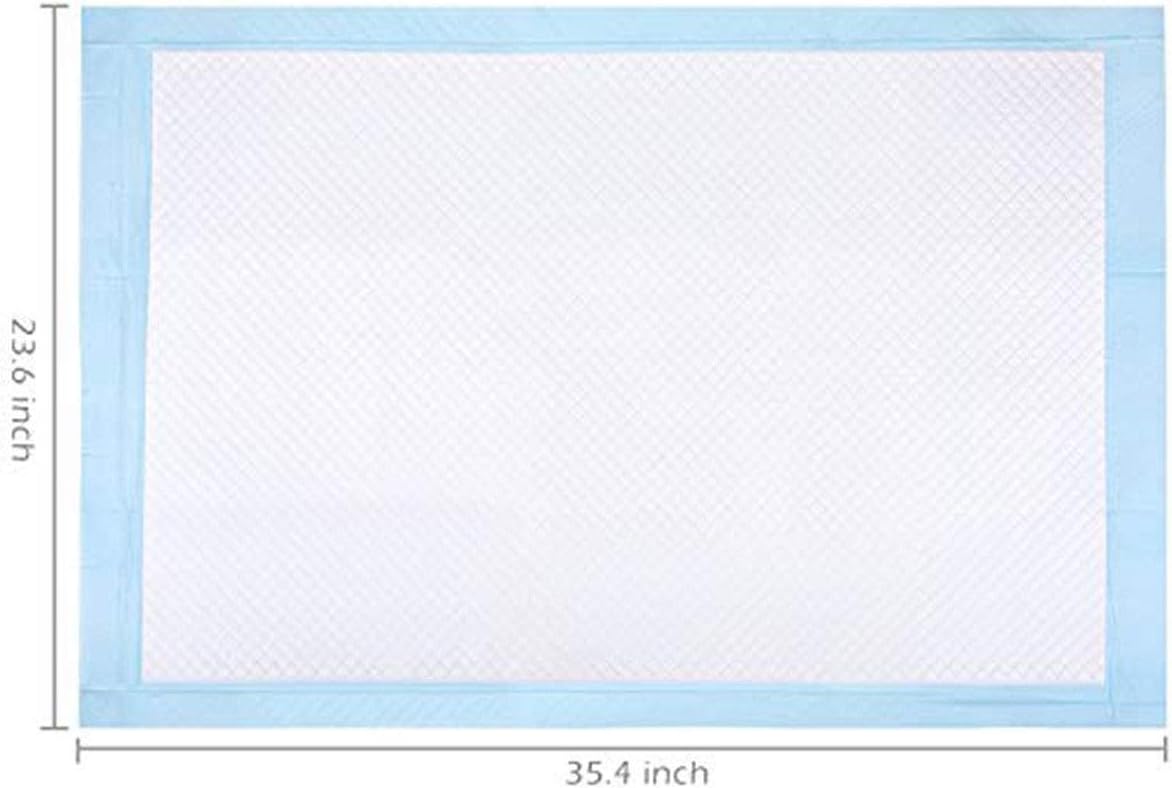 40PCS Adult Disposable Economy Pads Large Size, 90x60CM Thicken Adult Incontinence Disposable Bed Pee Underpads (40PCS)