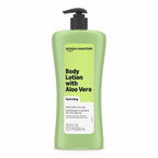 Amazon Essentials Hydrating Body Lotion with Aloe Vera, Hypoallergenic Formula for Daily Use, 20.3 Fl Oz