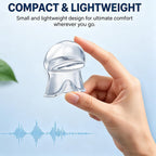 Tongue Stabilizing Device Mouthpiece - Effective Anti-Snore Devices, Comfortable Tongue Retainer, Snoring Solution for Men and Women - Q92