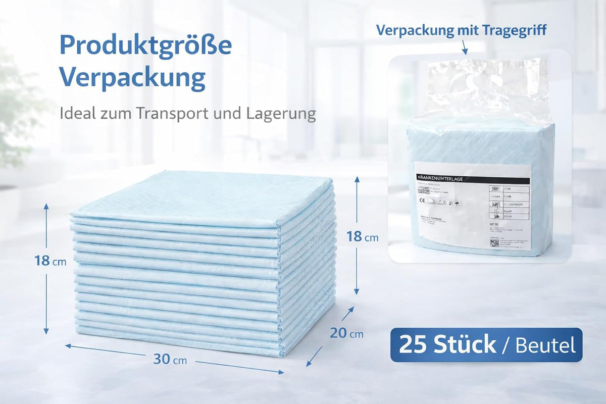 Bed Protectors Disposable Waterproof 25 pieces 90 cm