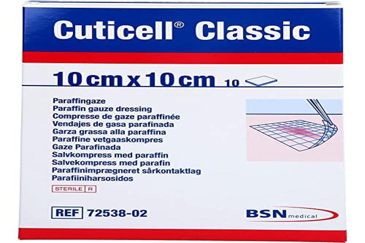 Cuticell Wound Care Supplies 10 cm 10 pieces