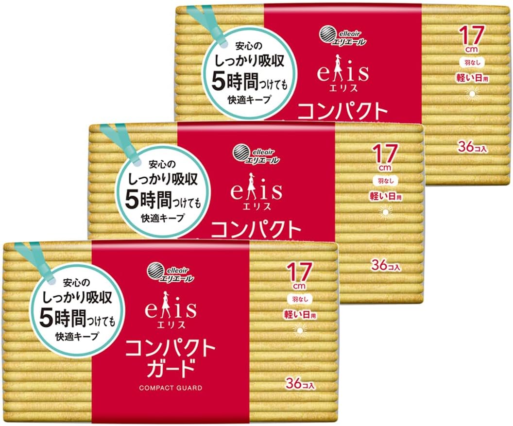 Elis Menstrual Care 17cm 108 pieces