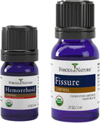 Forces of Nature Hemorrhoid Control Extra Strength (5ml) + Fissure Control (11ml) | Virtual Bundle
