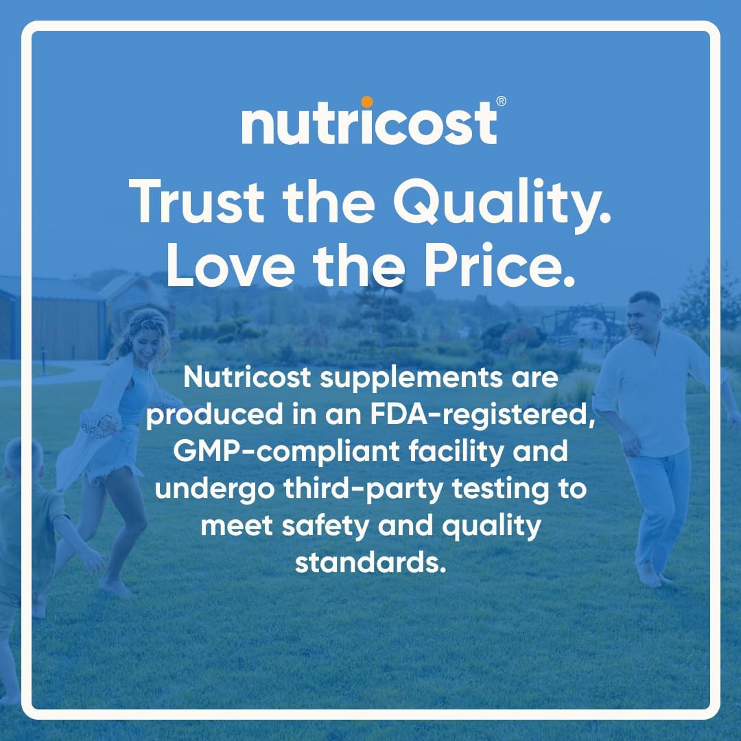 Nutricost Methylated Vitamin B Complex 120 Capsules, 60 Servings | Gluten-Free