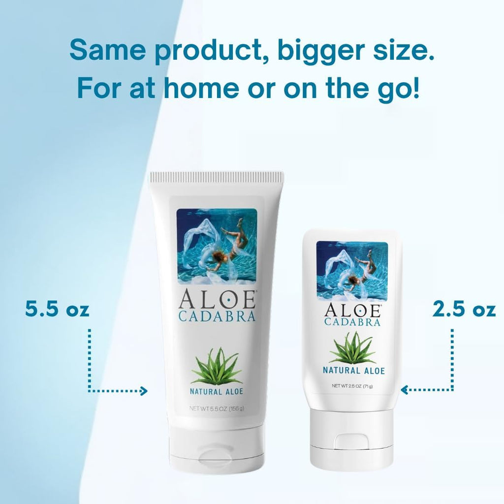 Aloe Cadabra Organic Lubricant, Natural, 2.5 Ounce