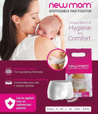 New Mom Disposable Pad Fixator Panty for Maternity Use | Soft, Stretchable & Leak-Proof Postpartum Underwear | Secure Fit for Maternity Pads | Breathable & Comfortable | 10pc (2 * 5, Large)