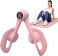 MERACH Pelvic Floor Exercise Devices, Thigh Trainer with Display Counter | LED Display, Easy Shape, Quickly Activates Leg and Pelvic Floor Muscles, 360° Rotation Function, Cut-out Design for Comfort