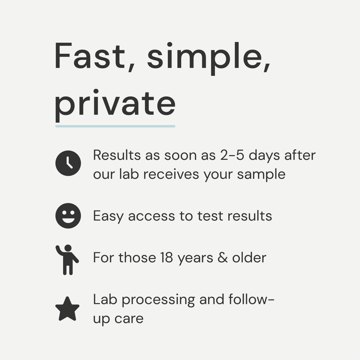 Simple HealthKit At-Home Men’s Health Test - Comprehensive Hormone & Protein Panel for Males - General Wellness Testing Sample Collection Kit - Fast Lab Results
