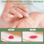 Hysimedy Silicone Bandages for Sensitive Skin 1.63x4 Inch Painless Removal