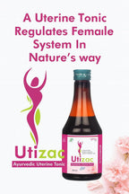 UtiZac UTI Care Syrup 200 ml – Sugar-Free Herbal Supplement for Urinary Tract Infection Relief – Supports Bladder Health & Comfortable Urination – Natural Formula for Men & Women