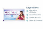 Pregnancy Test Kit for Women (Pack of 3)– Home Use hCG Urine Test Device – Quick Result Window – Easy to Use