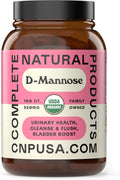 CNP | D Mannose Capsules 520mg - UTI Support, Bladder Urinary Tract Aid | Organic D mannose 520mg capsules for UTI support, urinary tract and bladder health; vegan non GMO, no fillers, kosher