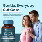 Gut Army Prebiotics & Probiotics | 10 Unique Strains 100 Billion CFU With Inulin | Digestion, Colon Cleanse, Skin Health, Gut Care Supplement for Constipation, Bowel Movement | 60 Capsules By ZEROHARM