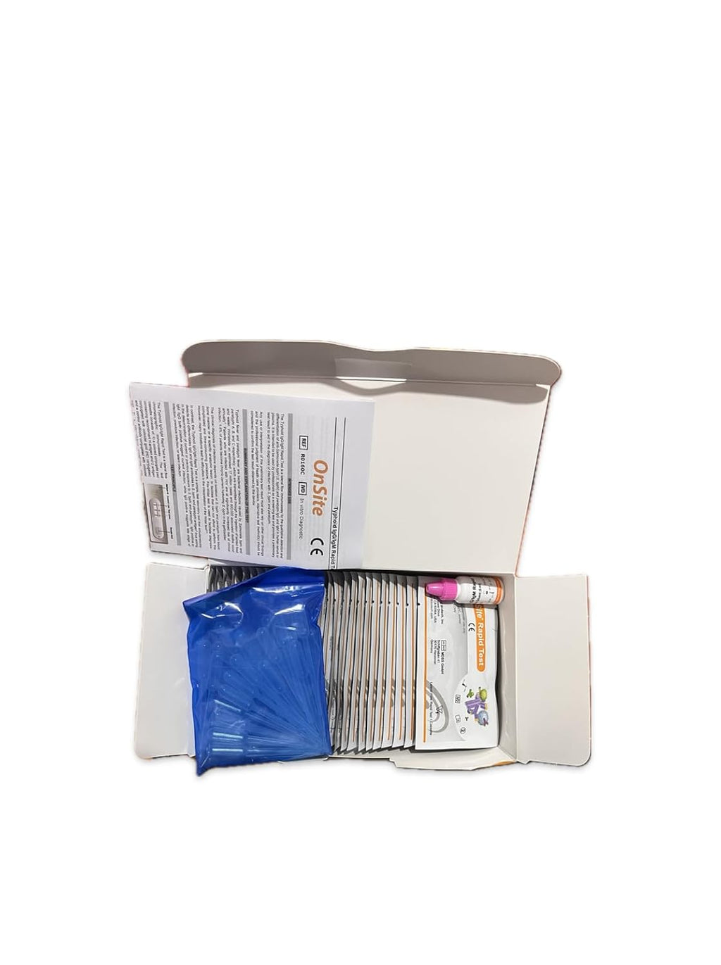 Typhoid rapid test kit onsite pack of 30 test