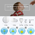 JohnBee Pill Cutter for Small or Large Pills, Cuts Vitamins (Blue)