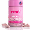Pro-V Women’s Probiotic with Prebiotics & Cranberry - 4-in-1 Synbiotic for Vaginal Health, pH Balance, Odor & Urinary Tract Support - Daily Feminine Microbiome Supplement - 30 CT