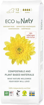 Naty Sanitary Pads Organic 12 pieces