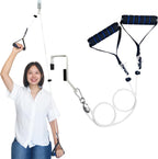 Shoulder Pulley for Physical Therapy, Pulleys for Shoulder Rehab Over Door, Shoulder Pulley Over The Door Physical Therapy, Door Pulleys For Physical Therapy, Arm Pulley, Over The Door Pulleys - White