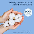 Absorventes Sanitary Pads Fragrance-Free 100% Cotton