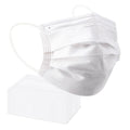 White Disposable Face Masks 100 Pcs White Face Mask 3 Ply Protection Masks