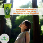 Rhinase X Nasal Gel | Long Lasting Symptom Relief from Nasal Dryness from Low Humidity and Allergy| Great for Travel Dryness Caused by Dry Nose. 60g