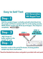 HIV 4th generation. Rapid home Self test kit. (Pack of 1)