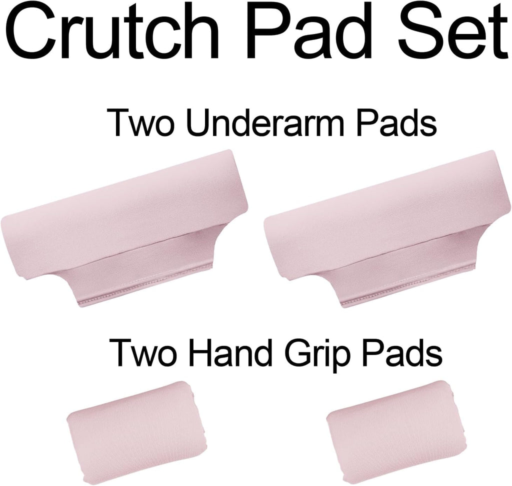 Crutches Padding Comfy Crutch Pads For Armpits And Hand Grips | Crutches Accessories Crutch Pads Crutch Cushions Strong Cushioning Soft Pads For Crutches Machine Washable Moisture Wicking