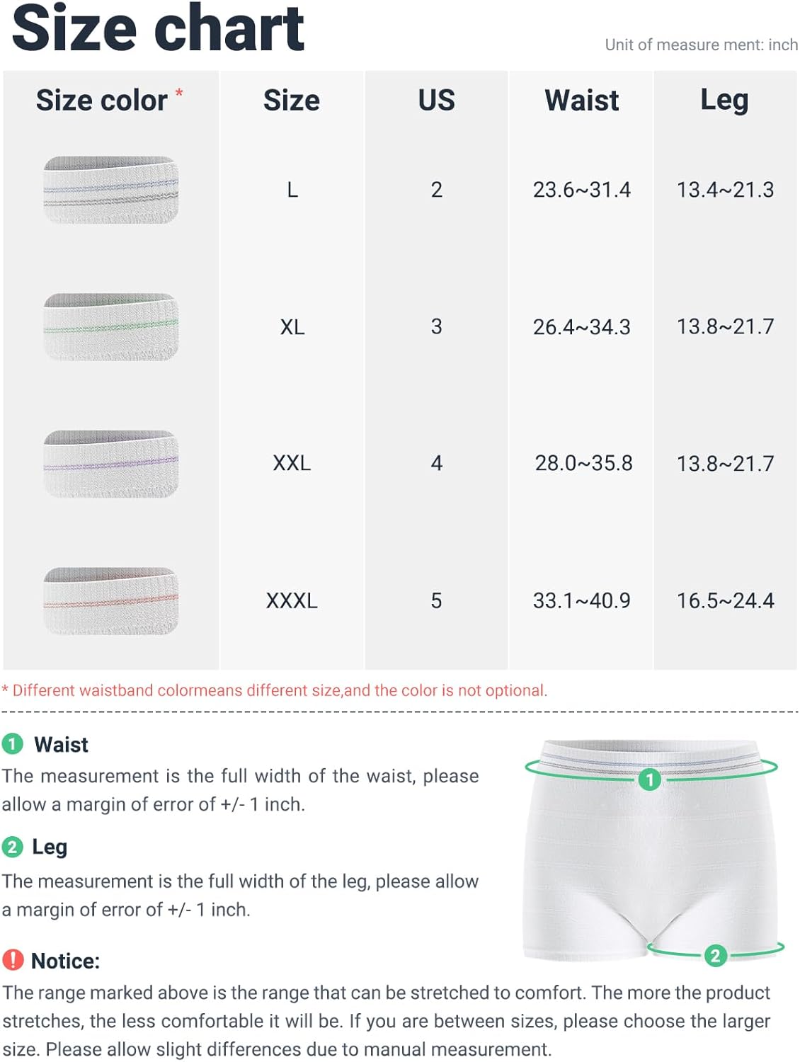 HANSILK Mesh Postpartum Underwear 12 Pack High Waist Reusable Post Bay C-Section Recovery Maternity Panties for Women Washable Mesh Panties (Large)