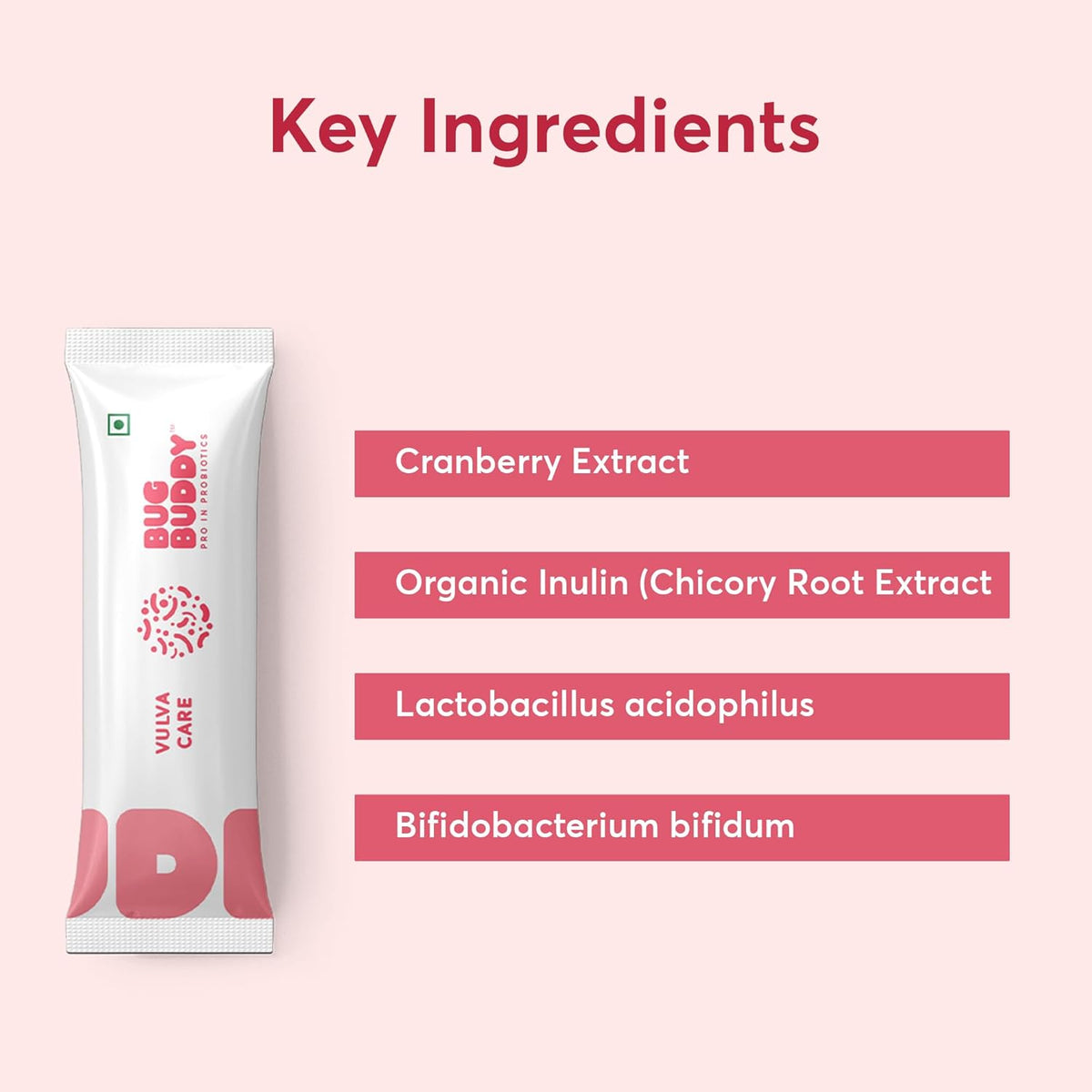 Vulva Care | Vaginal Probiotic Supplement that helps Reduce UTIs & Other Vaginal Infections | Balances pH Levels | Promotes Beneficial vaginal Bacteria | 15 Days Pack