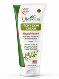 Oleavicin Extra Strength Anti-Itch Cream - Itchy Skin Cream for Fast Itch Relief - Natural Anti Itch Cream for Adults & Kids - Organic Olive Leaf Extract - Steroid-Free Rash Relief for Sensitive Skin