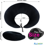 BBL Post Surgery Pillow for Sitting Sleep, Donut Hemorrhoid Pillow for Driving, Hip Support Cushion, BBL Cotton for Recovery