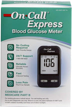 On Call Express Diabetes Blood Glucose Meter Kit