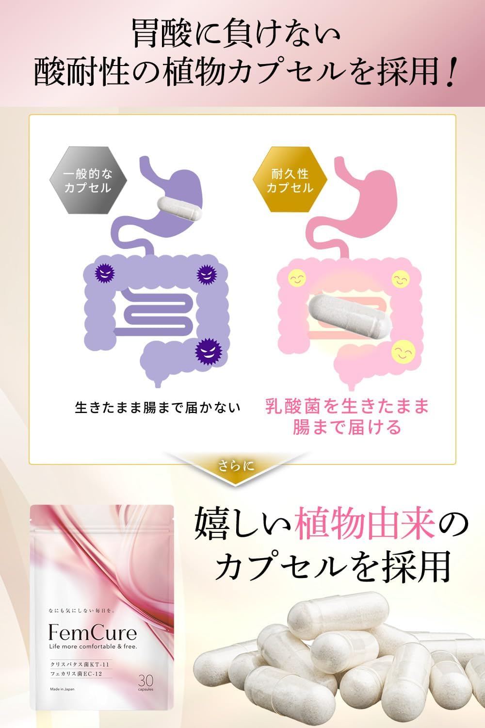Dietary Supplements Made in Japan 30 days supply